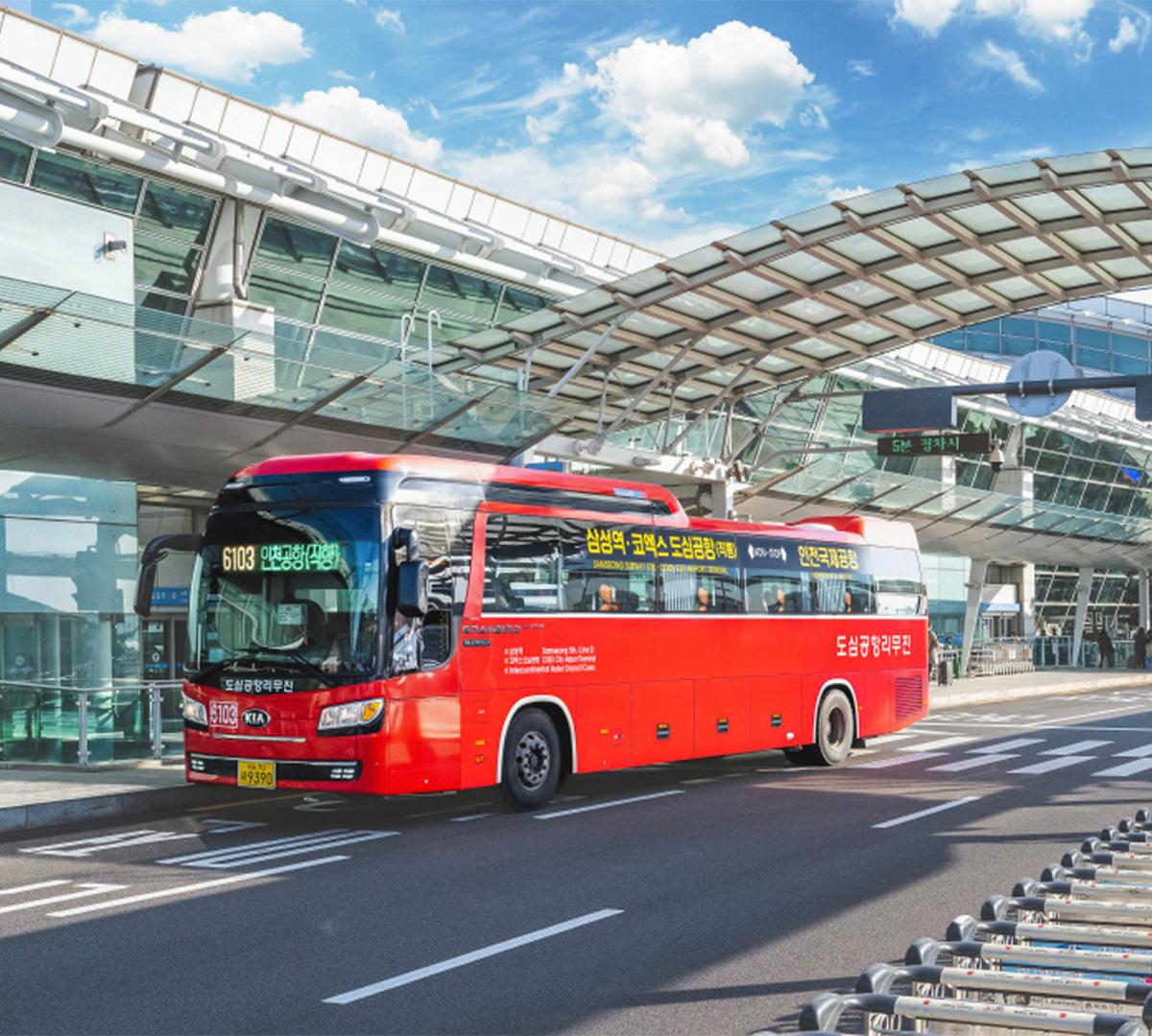 Tiket Sekali Jalan Bus Limusin Bandara 6103 | Bandara Incheon T1 ke COEX