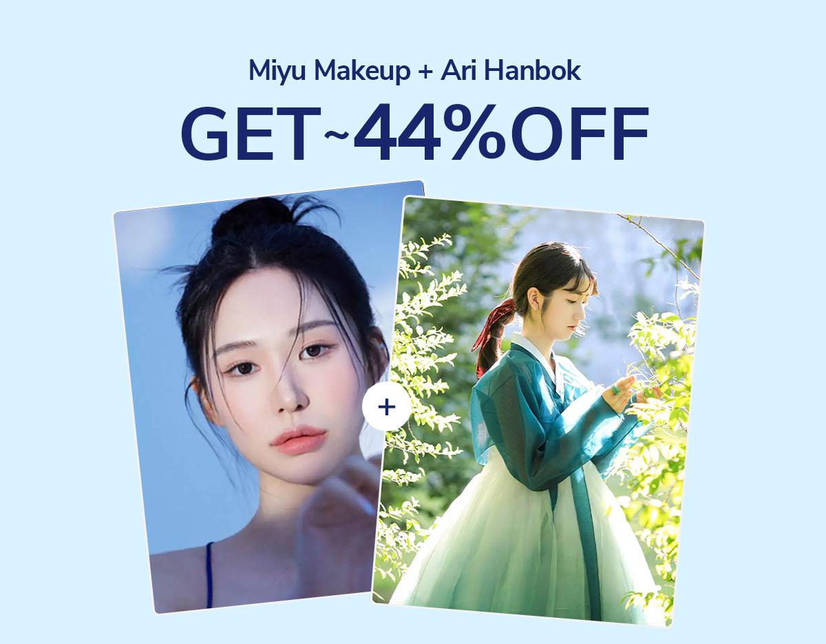 58折合訂優惠🎉ARI韓服 × 到府彩妝服務-image