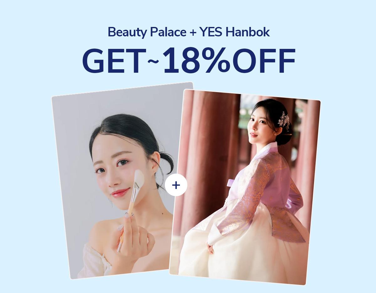 82折合訂優惠🎉YES韓服 × 專業韓服彩妝（Beauty Palace）-image