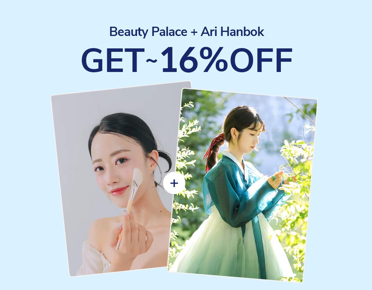 85折合訂優惠🎉ARI韓服 × 專業韓服彩妝（Beauty Palace）-image