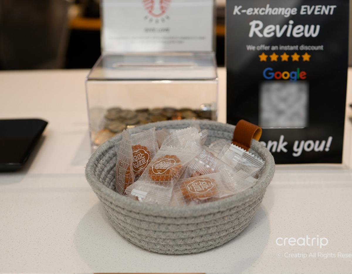 Weitere Ansicht der K Exchange Hongdae-Filiale