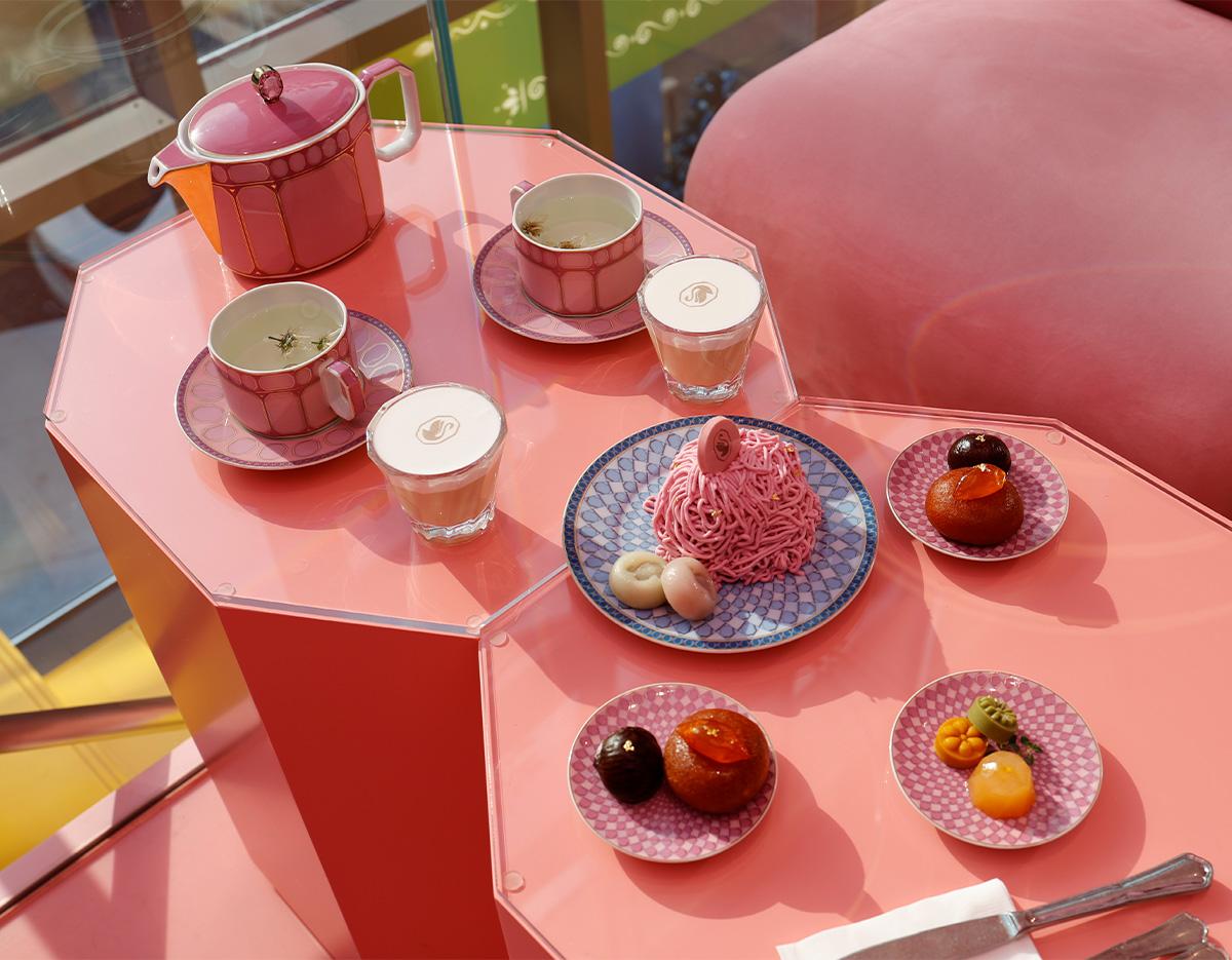 CAFE SWAROVSKI set menu