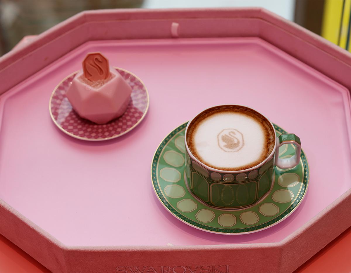 Spazio relax del Cafe Swarovski