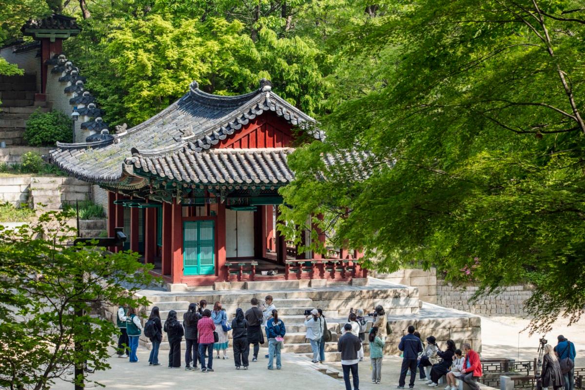 창덕궁 <아침 궁을 깨우다>