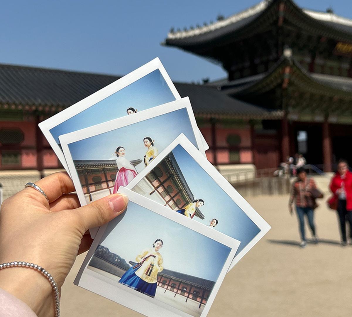 Pemotretan Polaroid Gyeongbokgung | Hansung-image