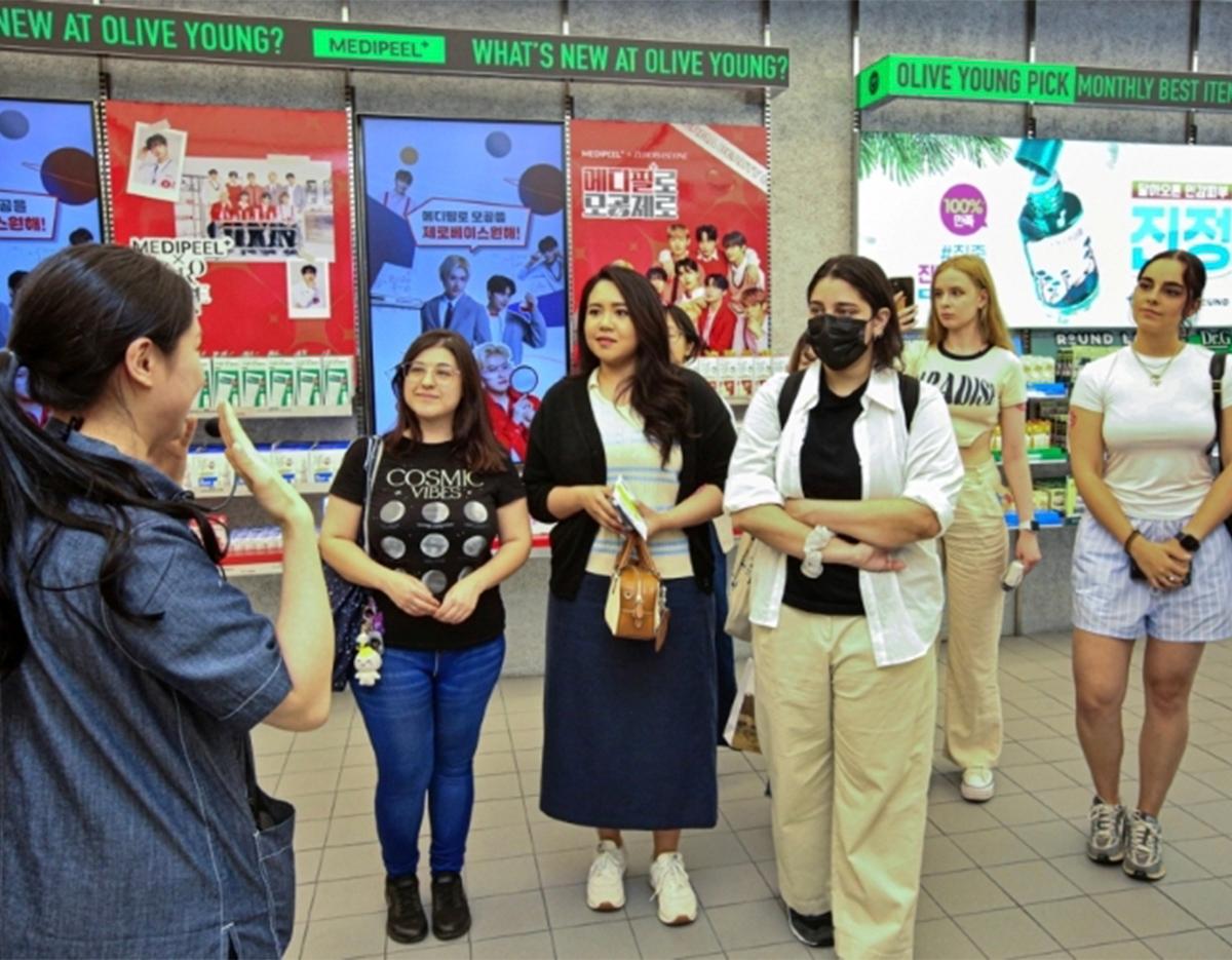 olive young K-beauty Docent tour