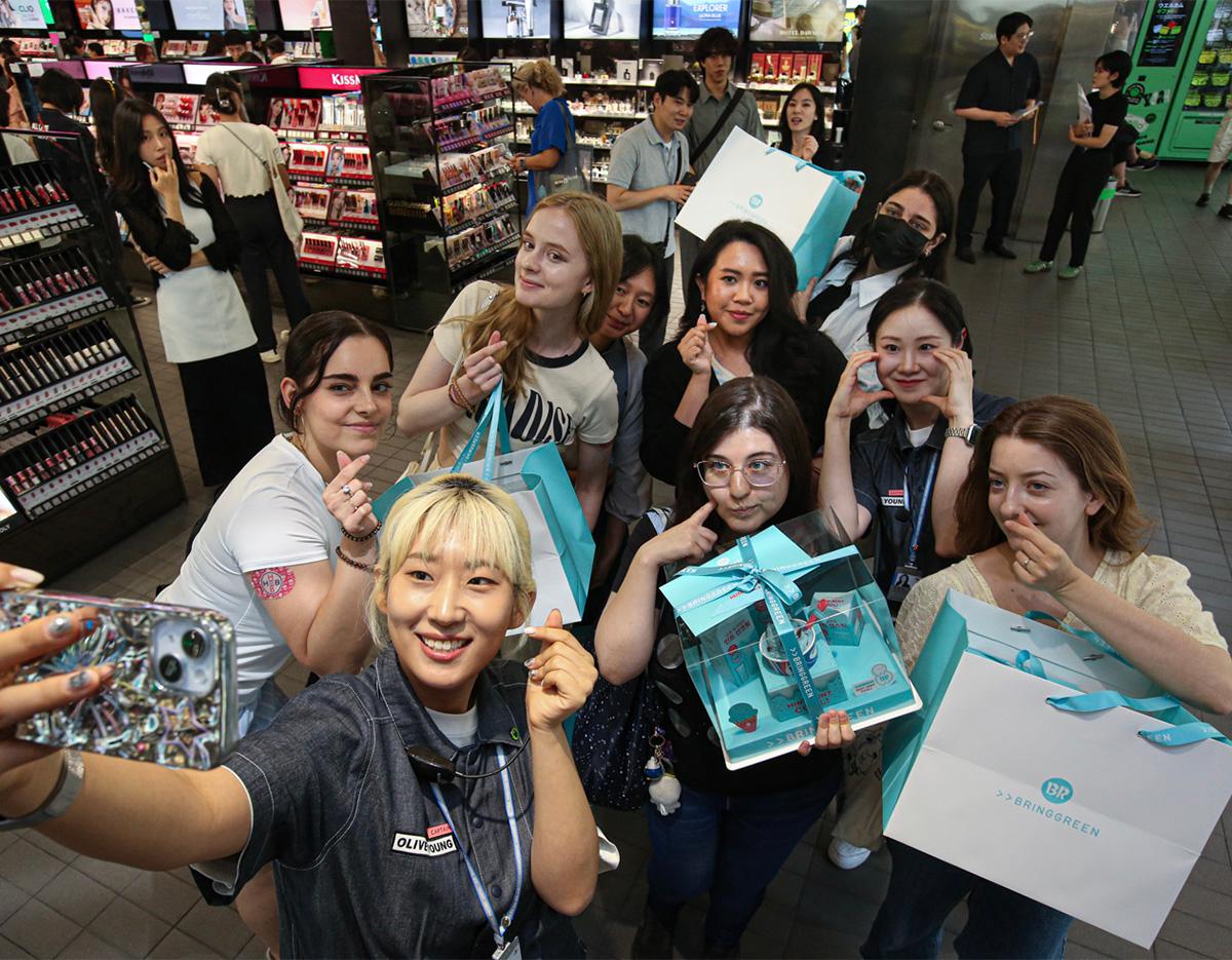 olive young K-beauty Docent tour