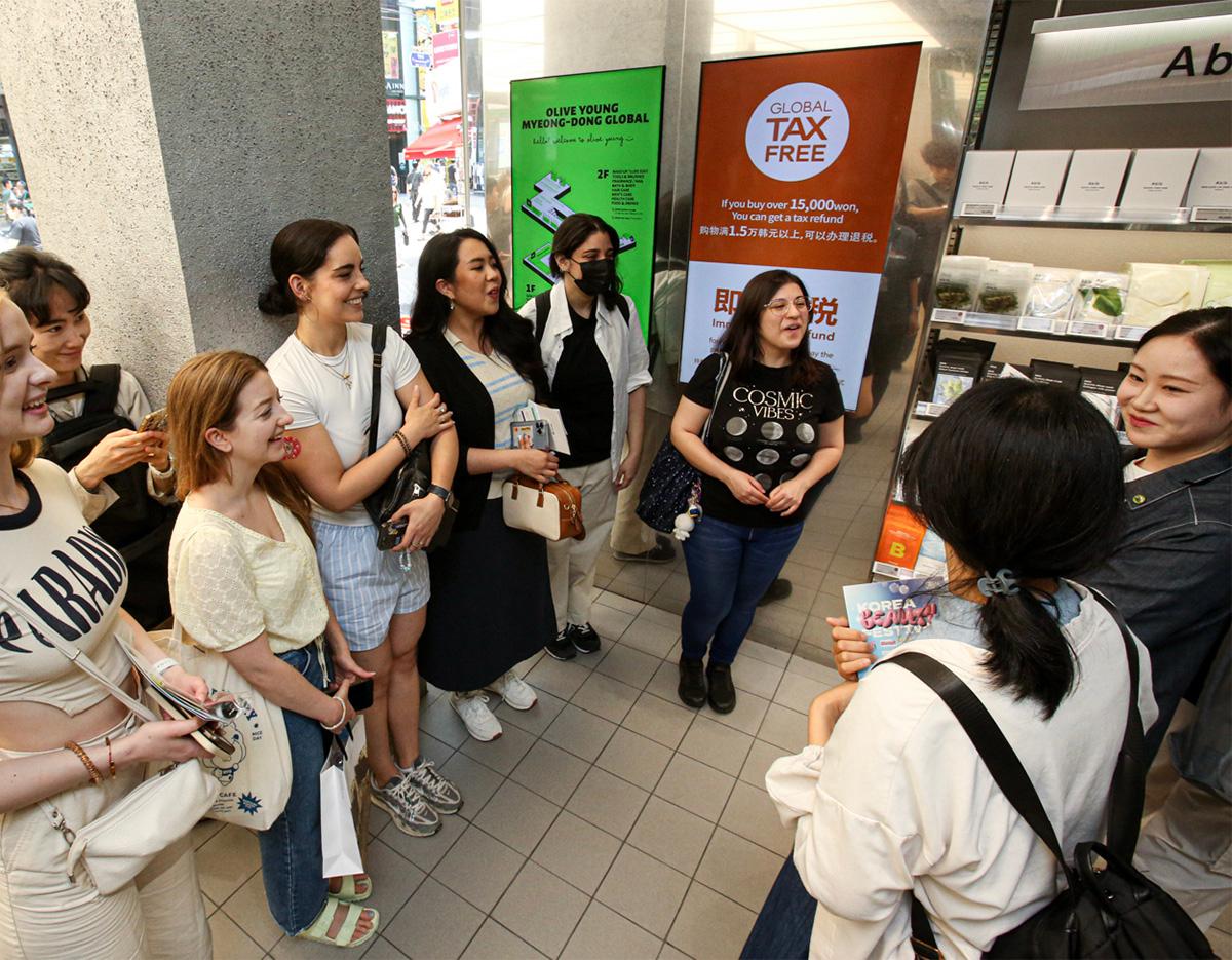 olive young K-beauty Docent tour