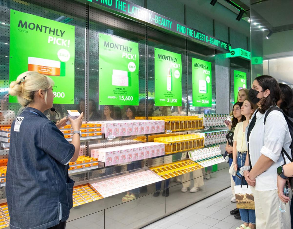 olive young K-beauty Docent tour