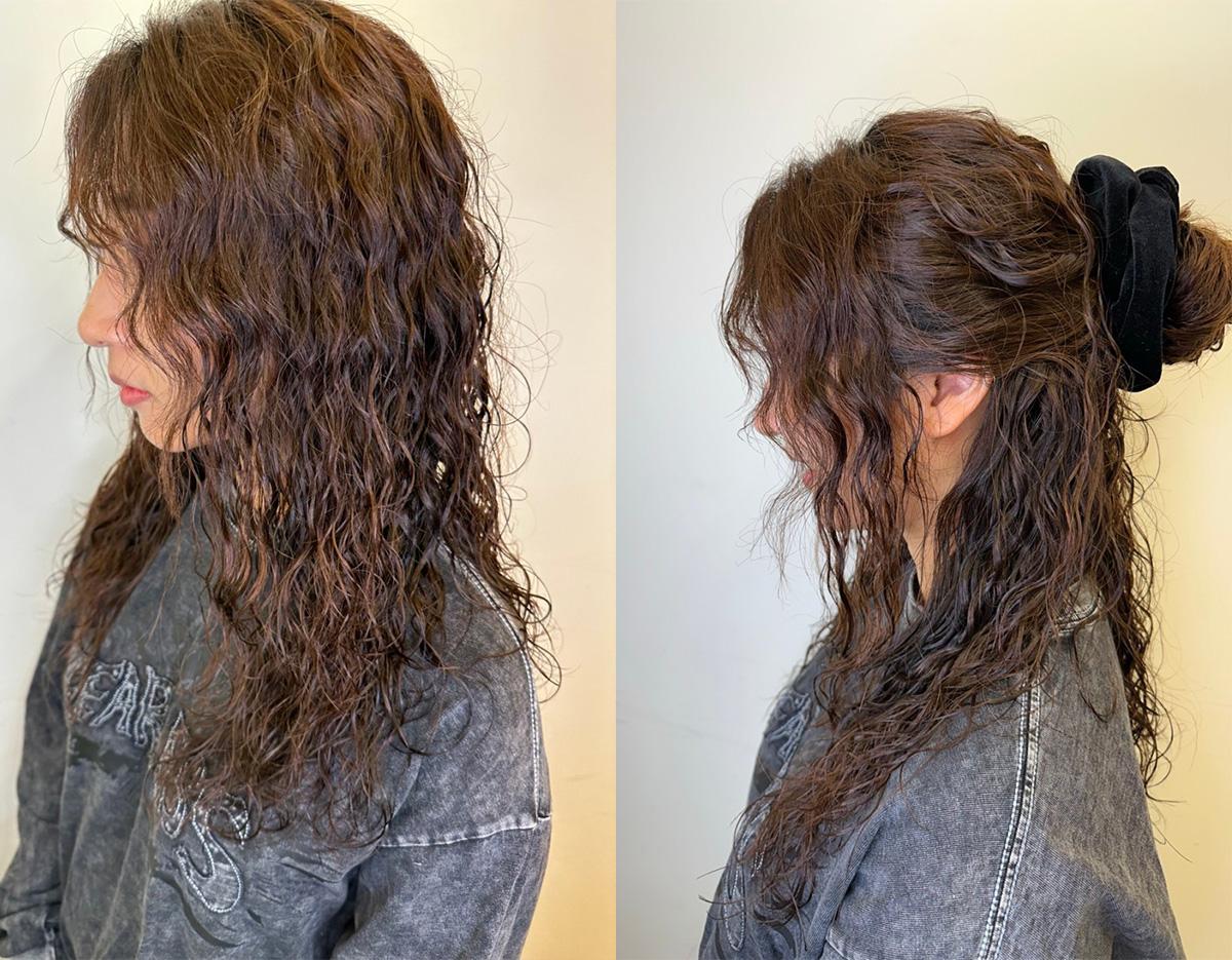 dig hair