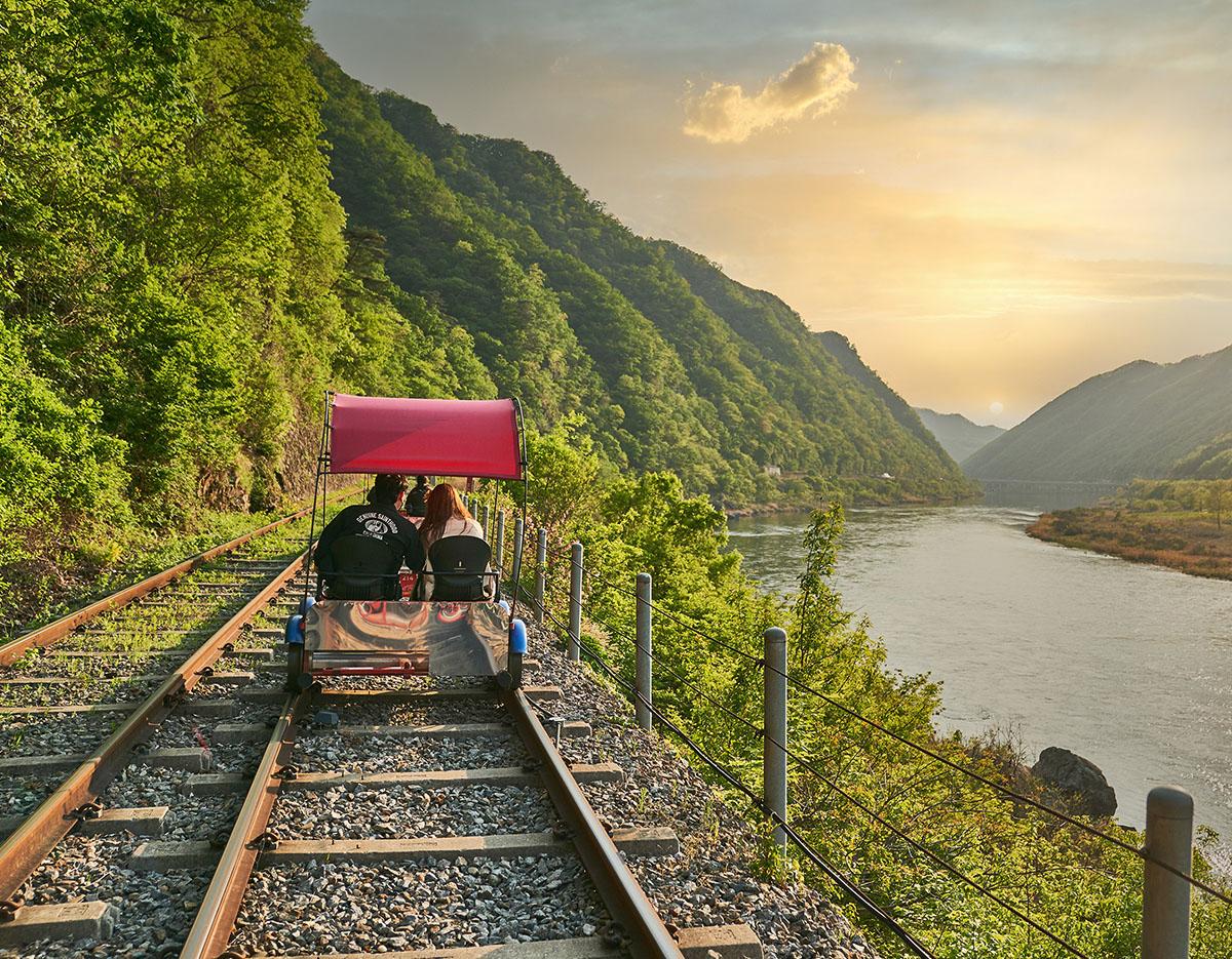 Gangchon Rail Bike Park