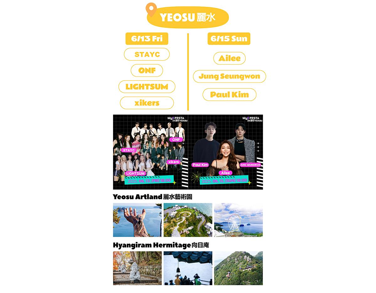 Busan & Gyeongju & Yeosu K-Pop Concert Tour from Busan