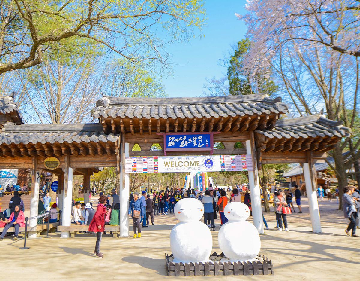 Nami Island + Elysian BBQ  Day Tour from Seoul