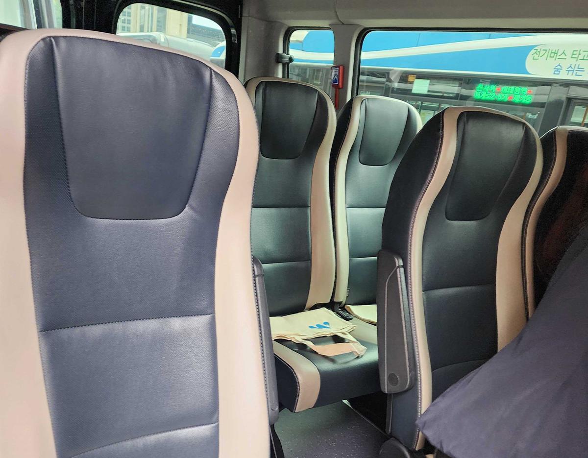JIN concert shuttle bus
