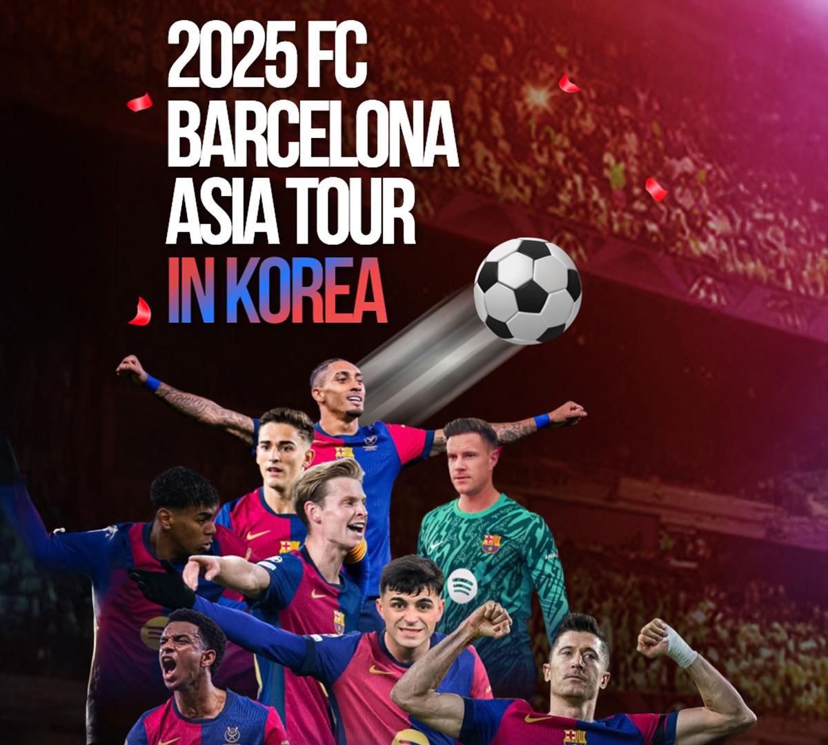 Tournée asiatique du FC Barcelone 2025 en Corée (Daegu FC X FC Barcelone) : forfait billet + hébergement 1 nuit-image
