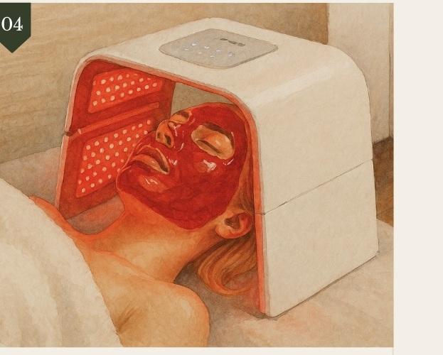优质人参抗老脸部影像