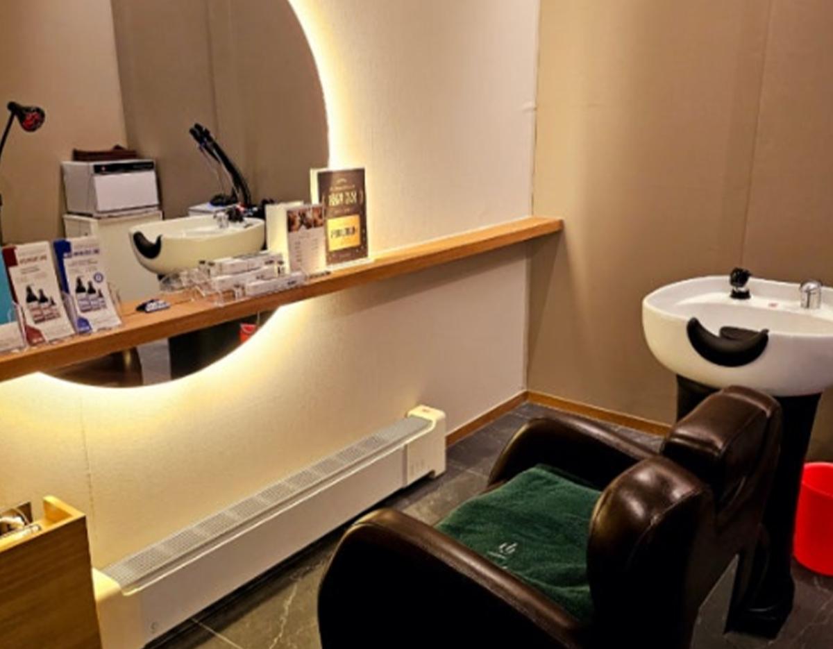 Haesol headspa massage scalp care beauty facial
