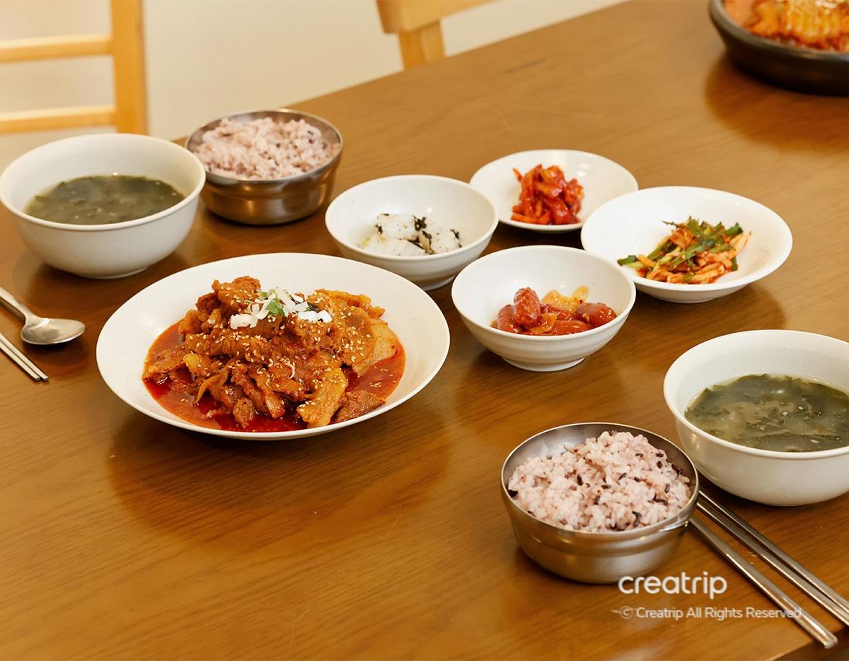 Блюдо в ресторане Jongno Bansanghoe