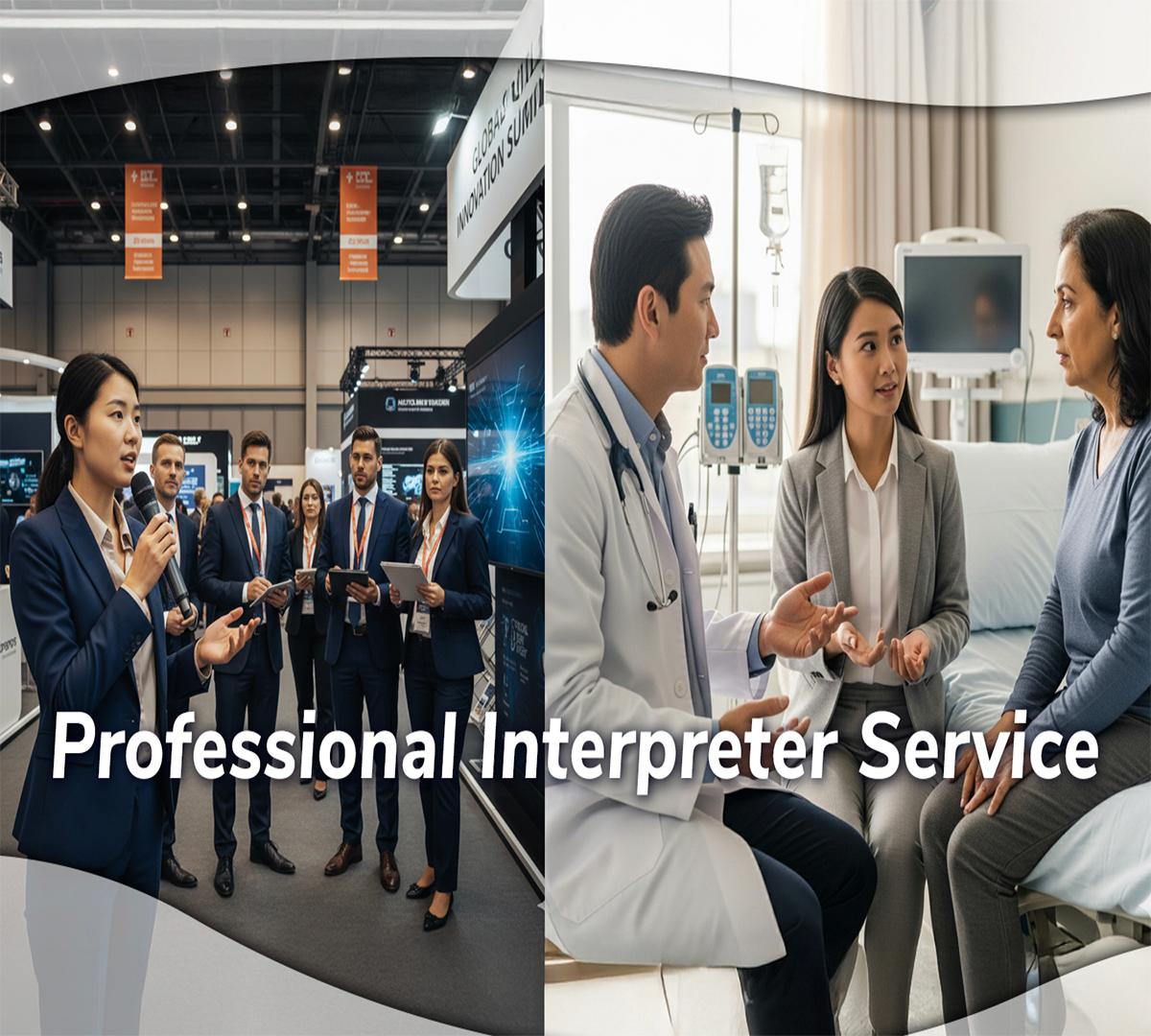 Professional Interpreter Service into [Korean]