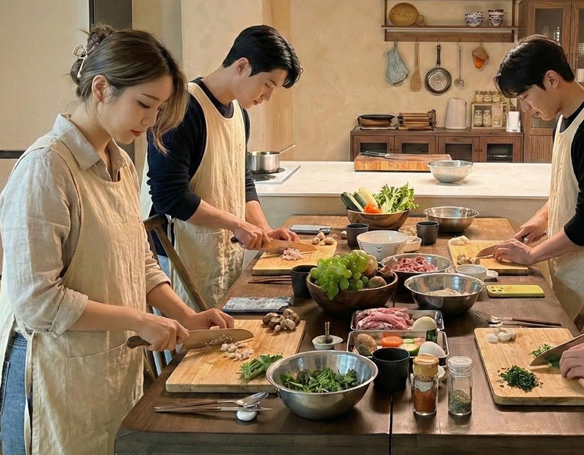 Eine Einladung in die Privatküche eines ehemaligen Michelin-Sternekochs: Heute Abend Dak-hanmari & Soju | Wangsimni 4