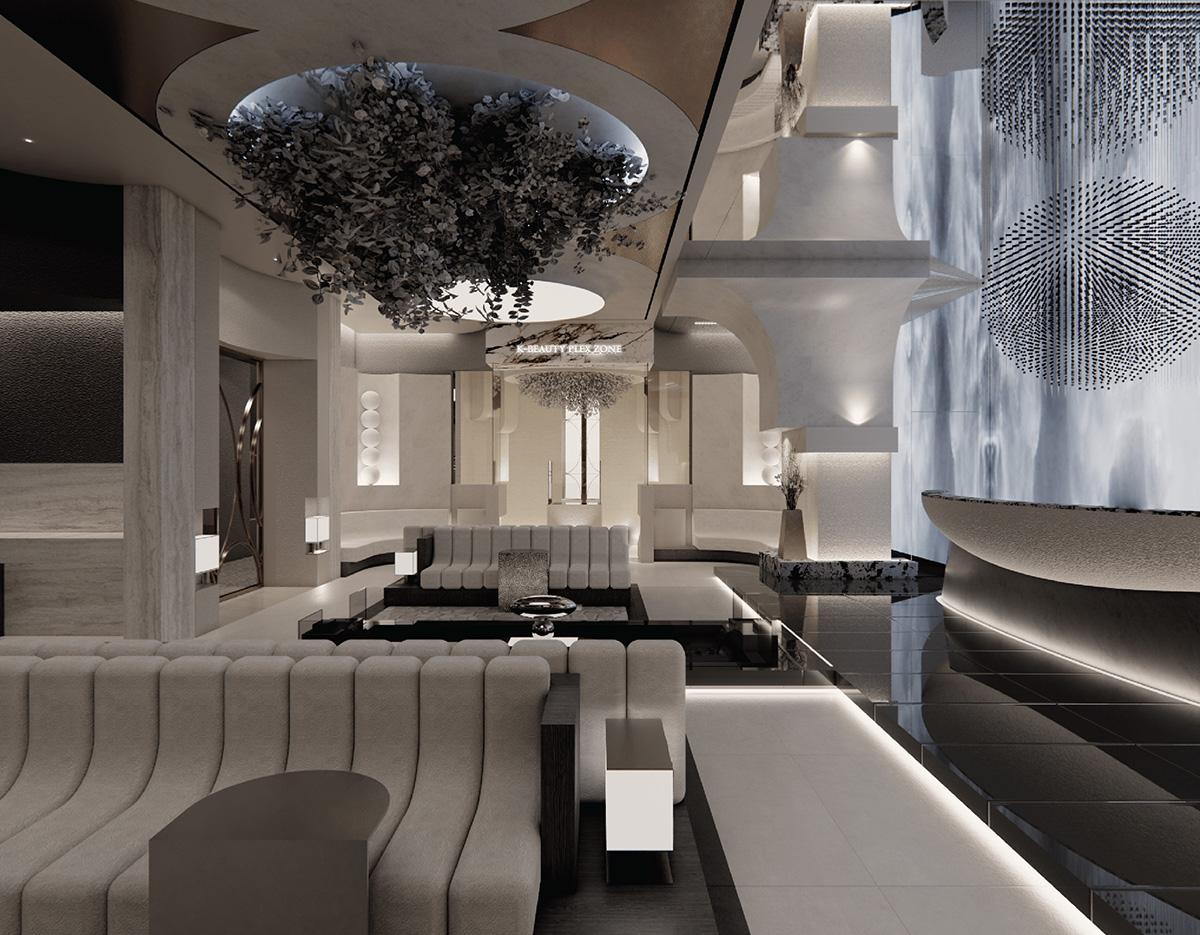 Interno e strutture per trattamenti di RE:BERRY Clinic Gangnam