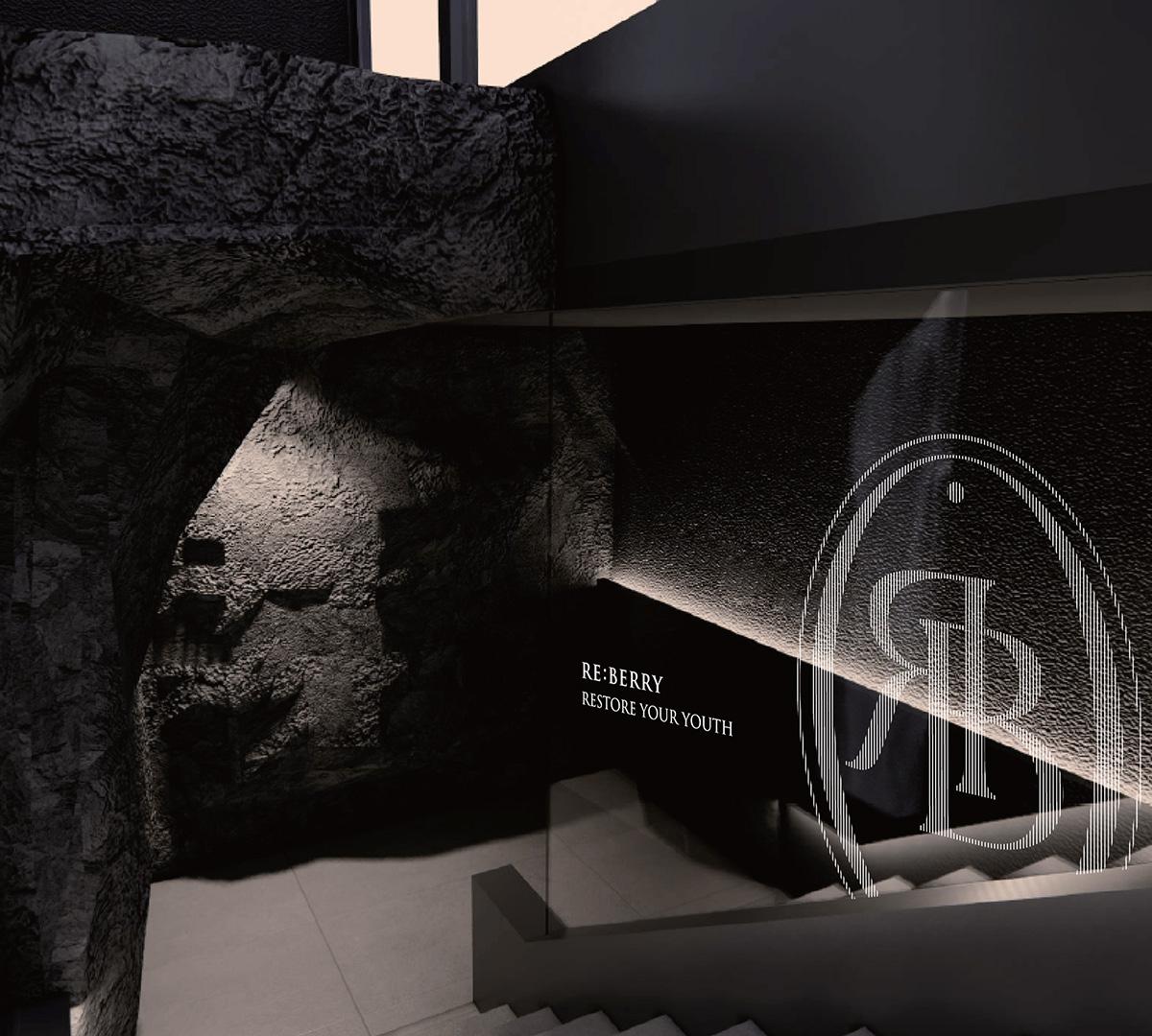 Interno e strutture per trattamenti di RE:BERRY Clinic Gangnam