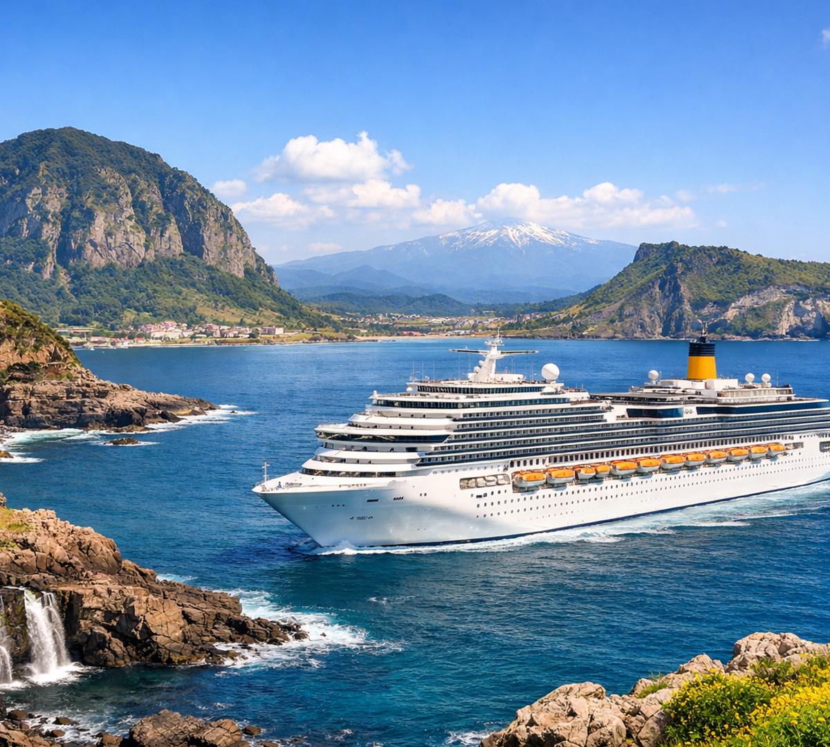 Jeju Private Cruise Shore Tour with Licensed Guide