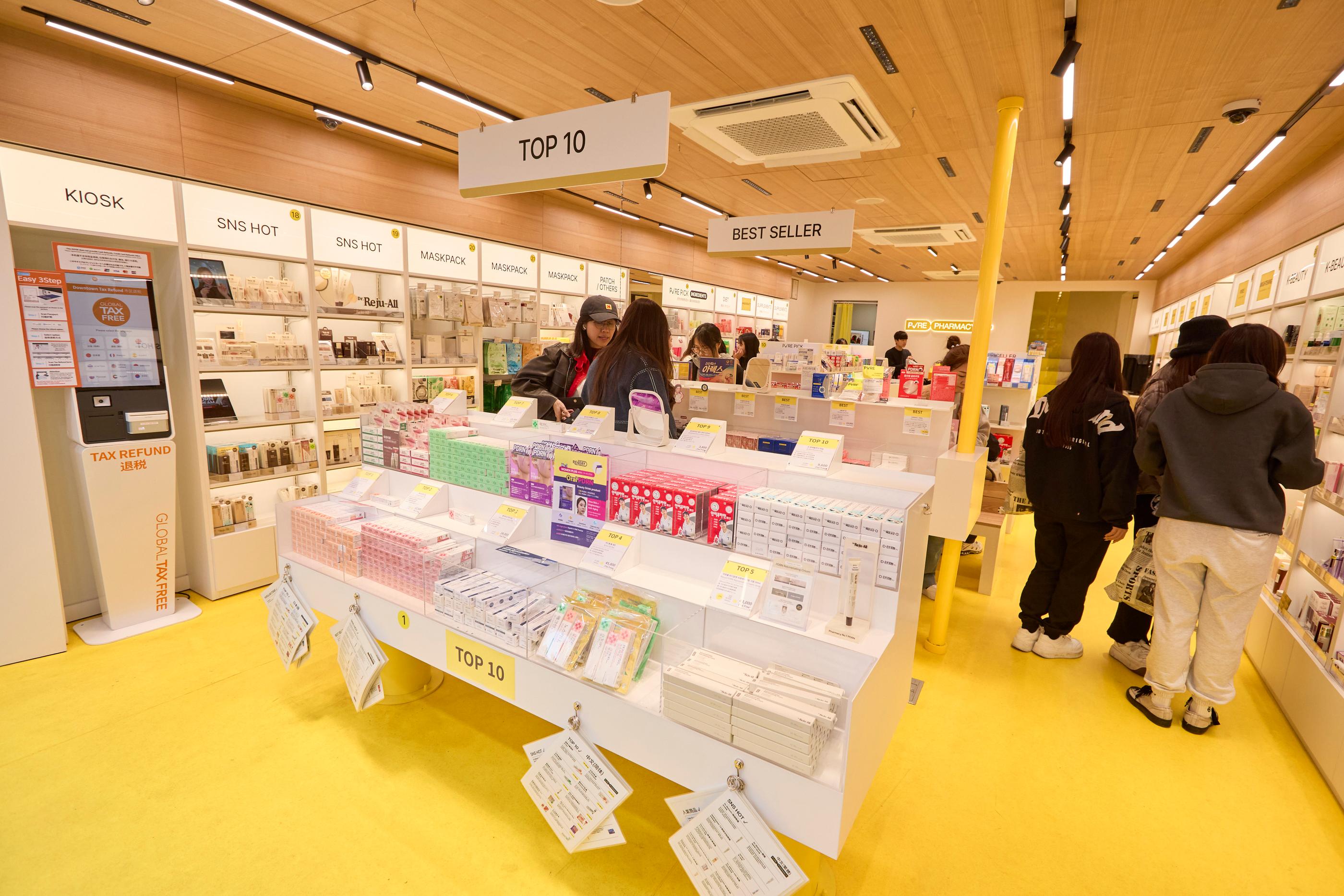PVRE Pharmacy interior