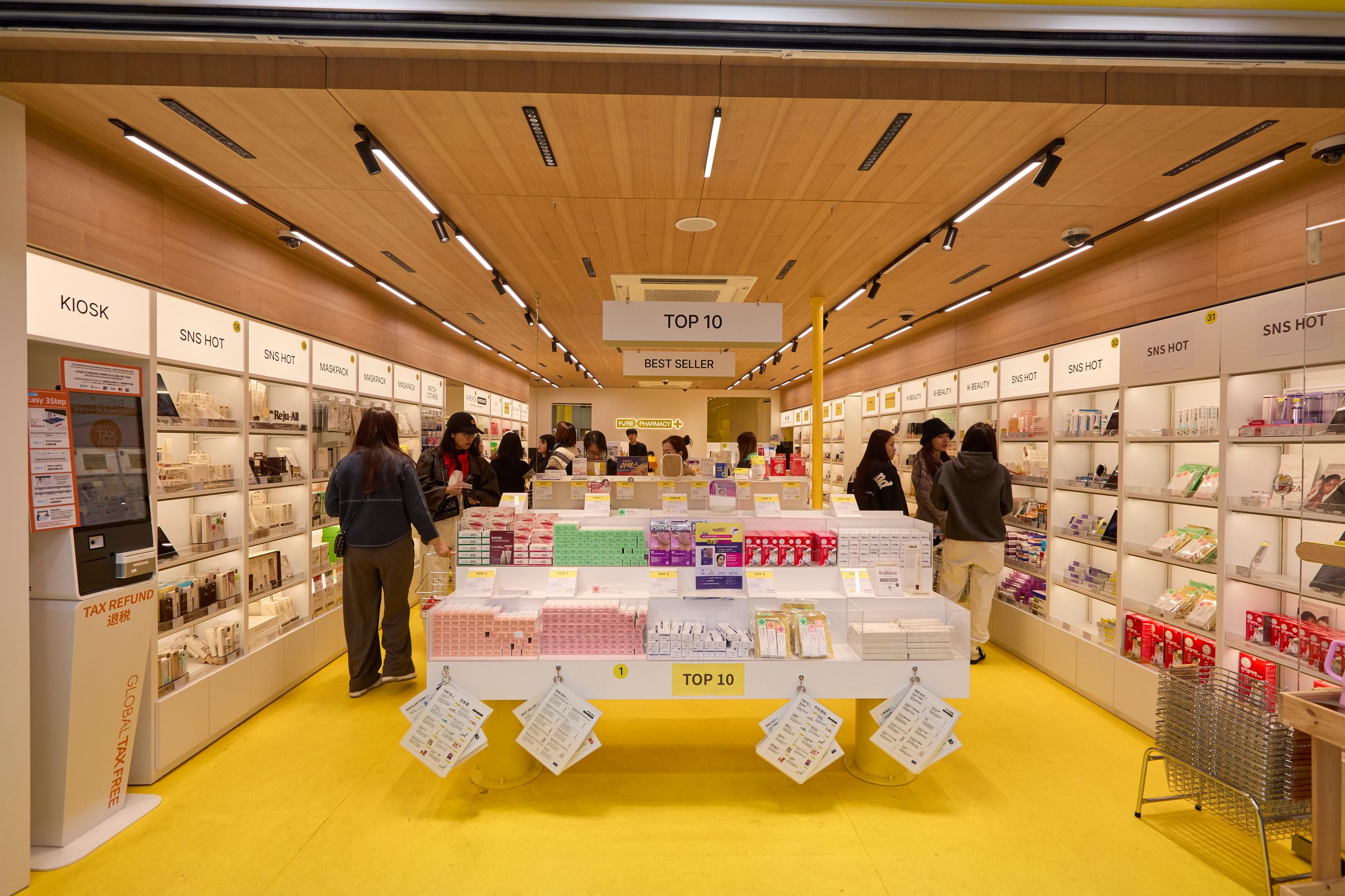 PVRE Pharmacy interior