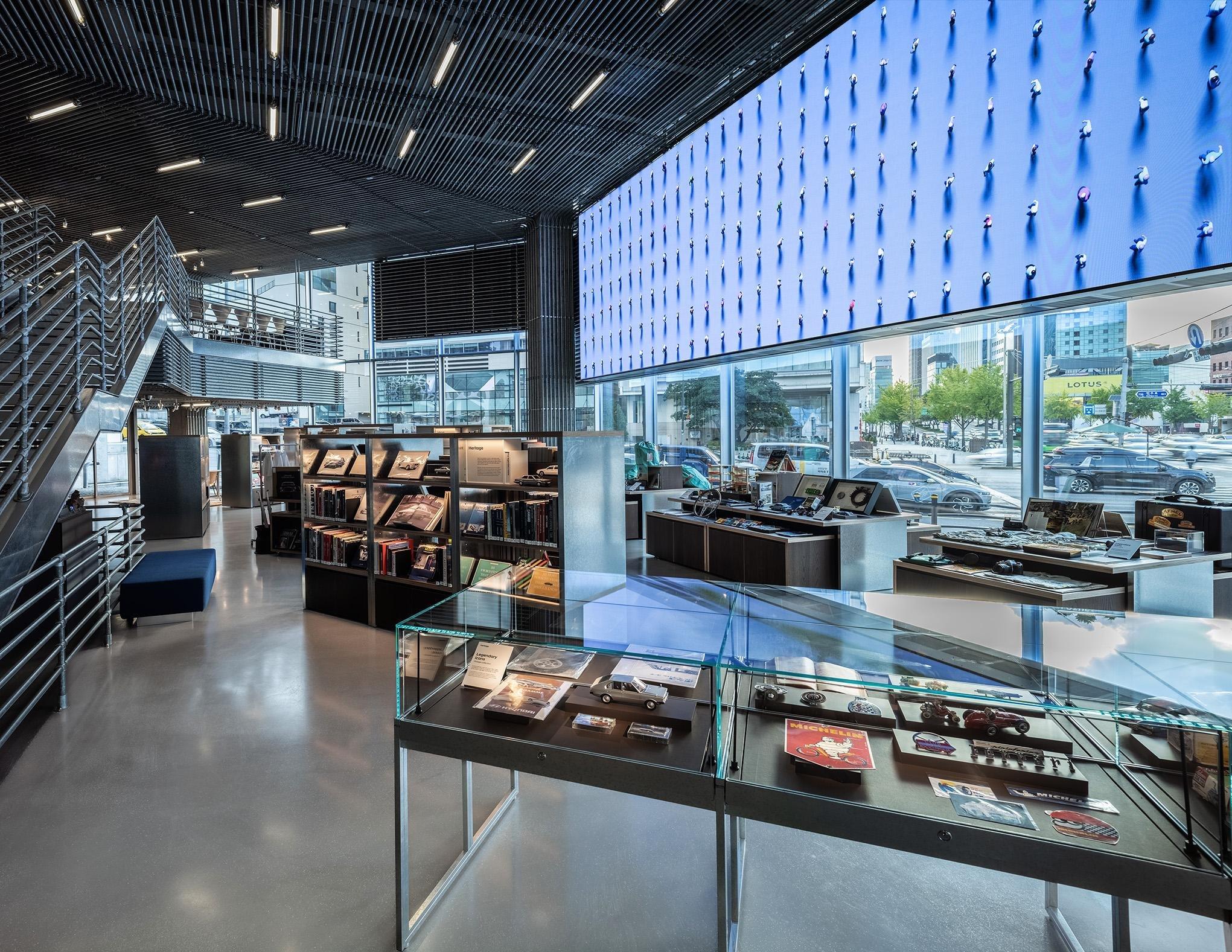 Hyundai Motorstudio Seoul exhibition and automotive culture space