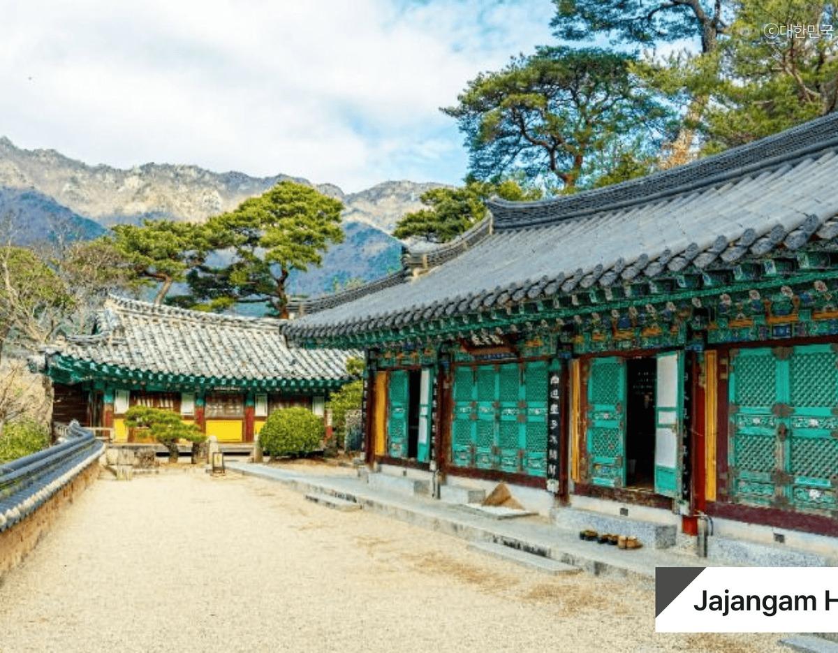传统寺院风景