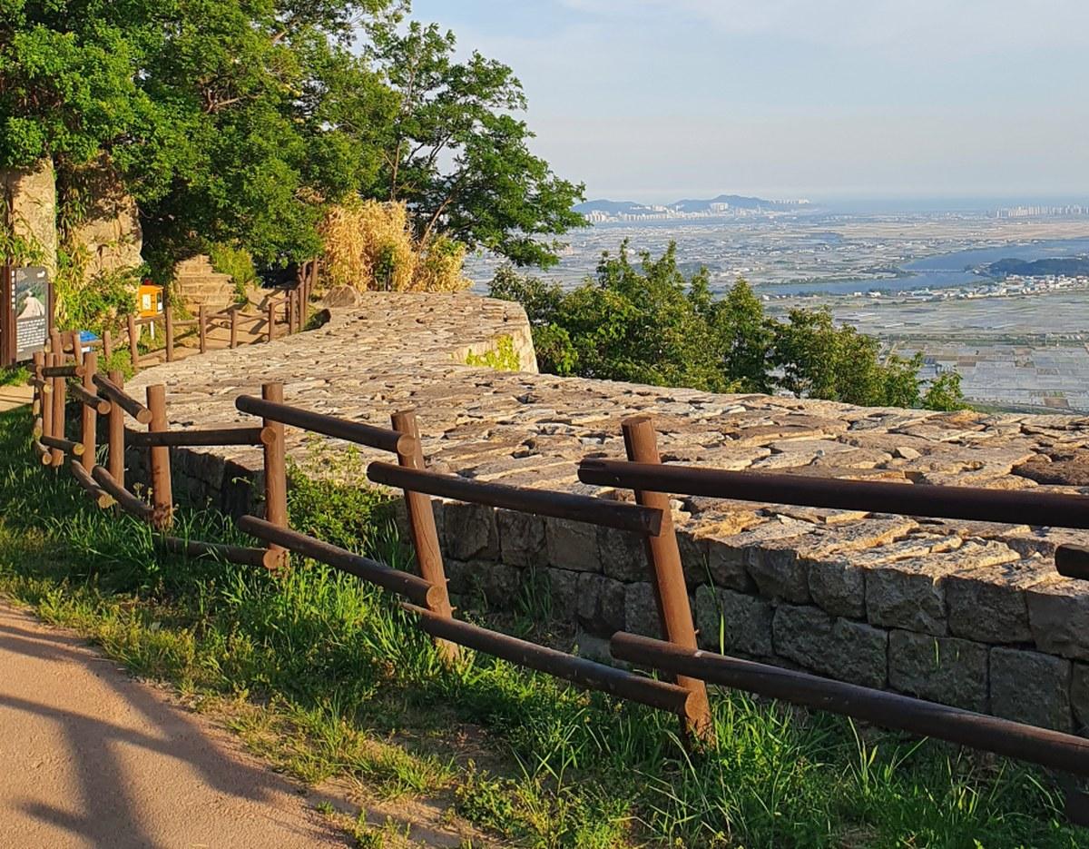 Bunseong Fortress scenic view in Gimhae