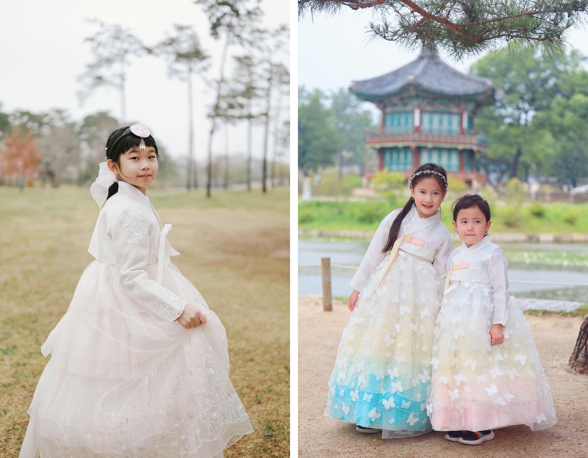 Jin Hanbok premium hanbok (kids) example photo 2