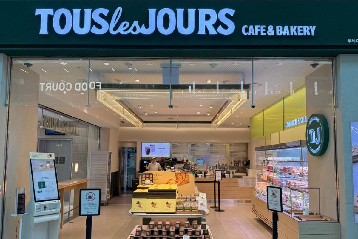 TOUS les JOURS Инчон нисэх онгоцны буудал T1 Airside салбар 1