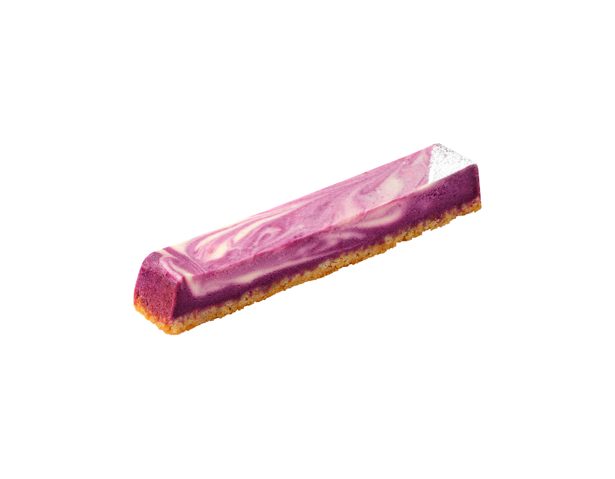 Ube cheese brownie