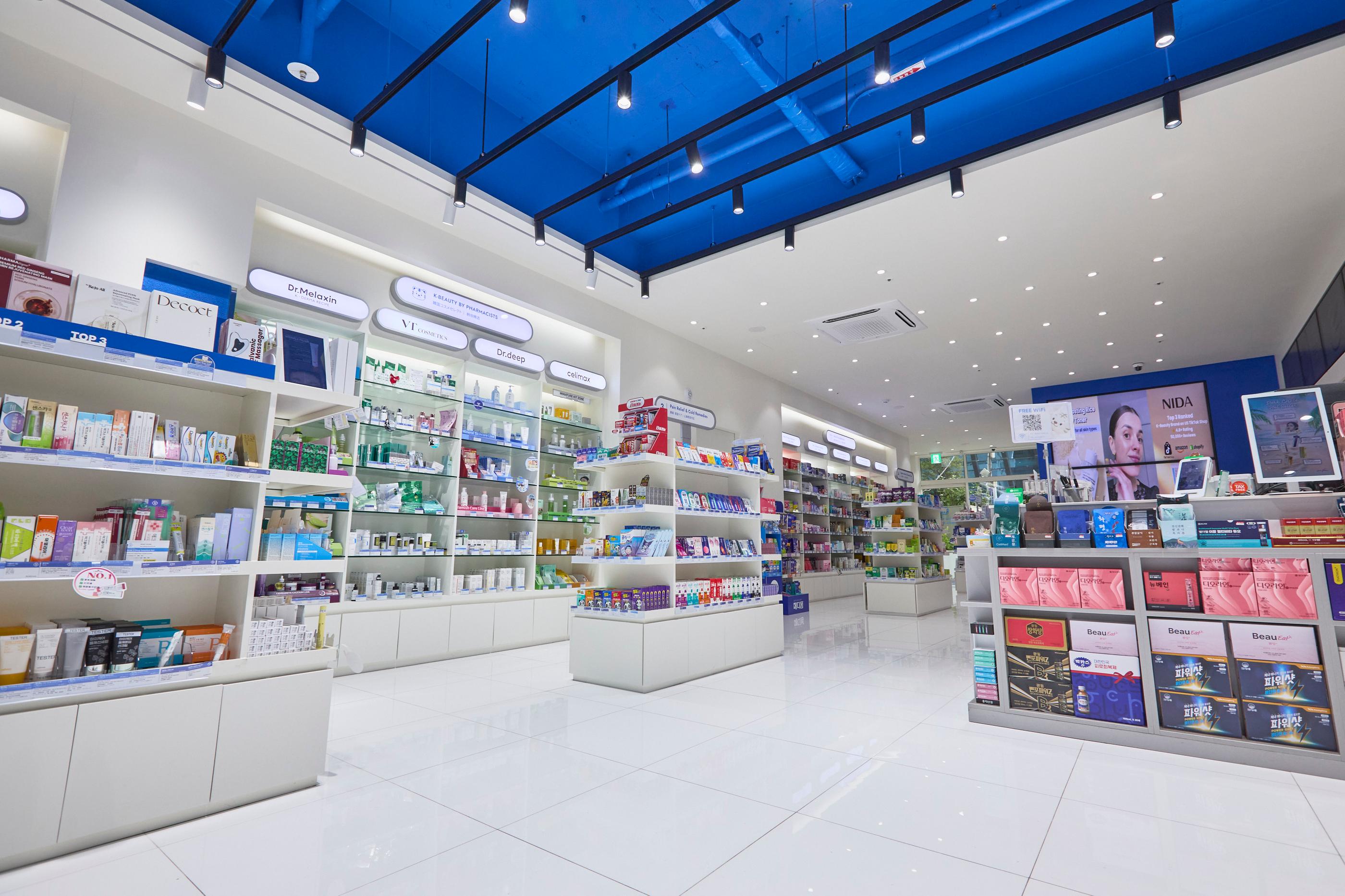 Pharmacy interior