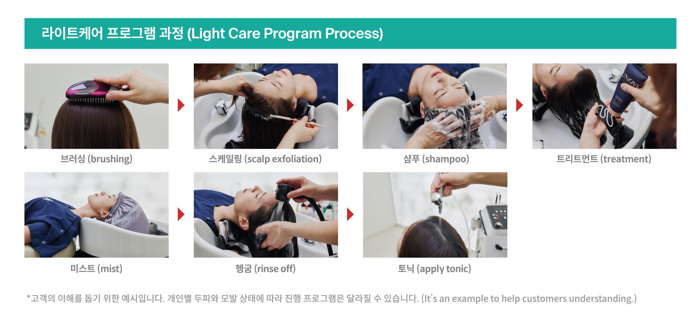 Light Care program process