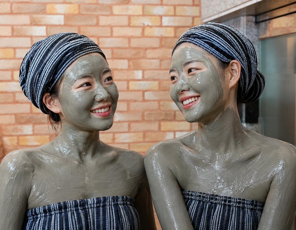 myeongdong Hana mud korean sauna