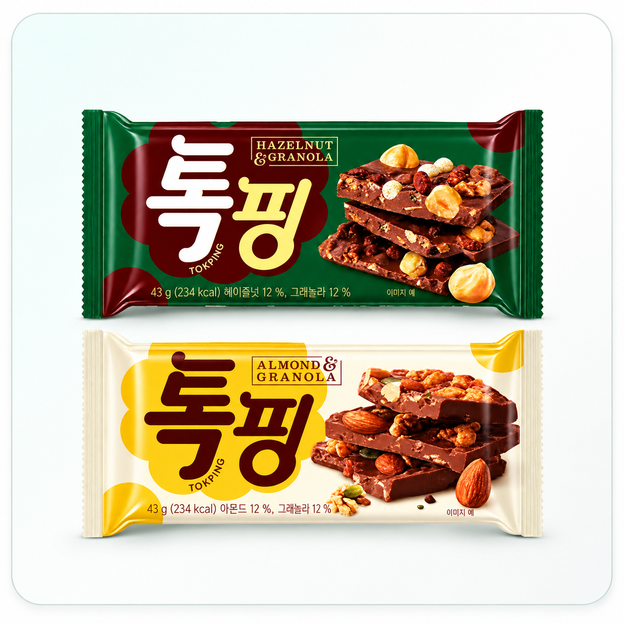 톡핑 아몬드&그래놀라