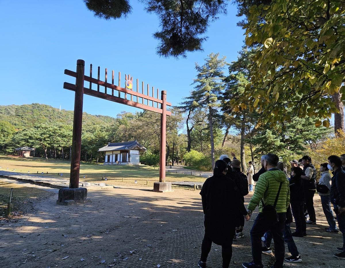 선릉과 정릉의 가을 풍경
