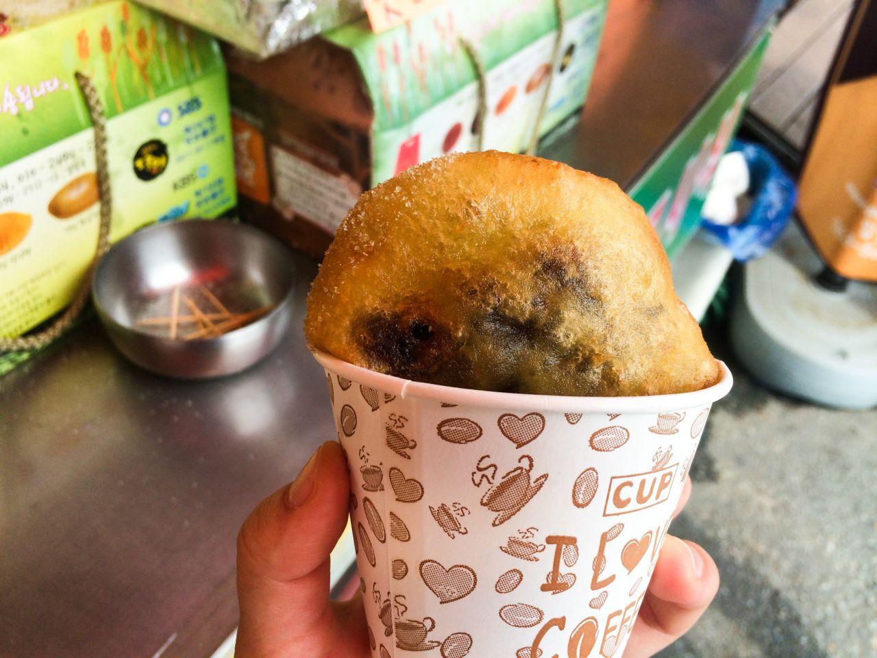 Donut de arroz con hojas de Kimsoonok Dat 2