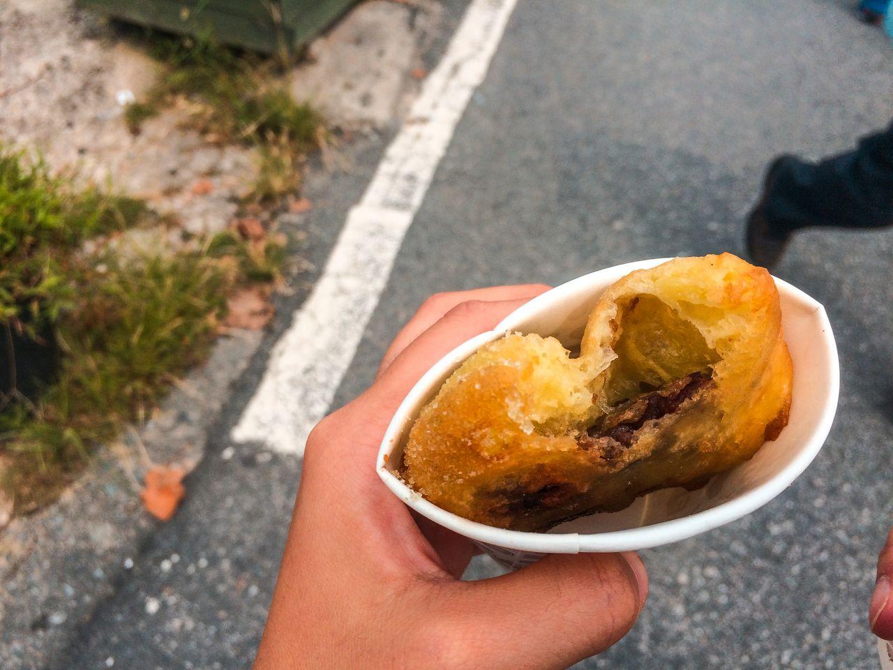 Donut de arroz con hojas de Kimsoonok Dat 4