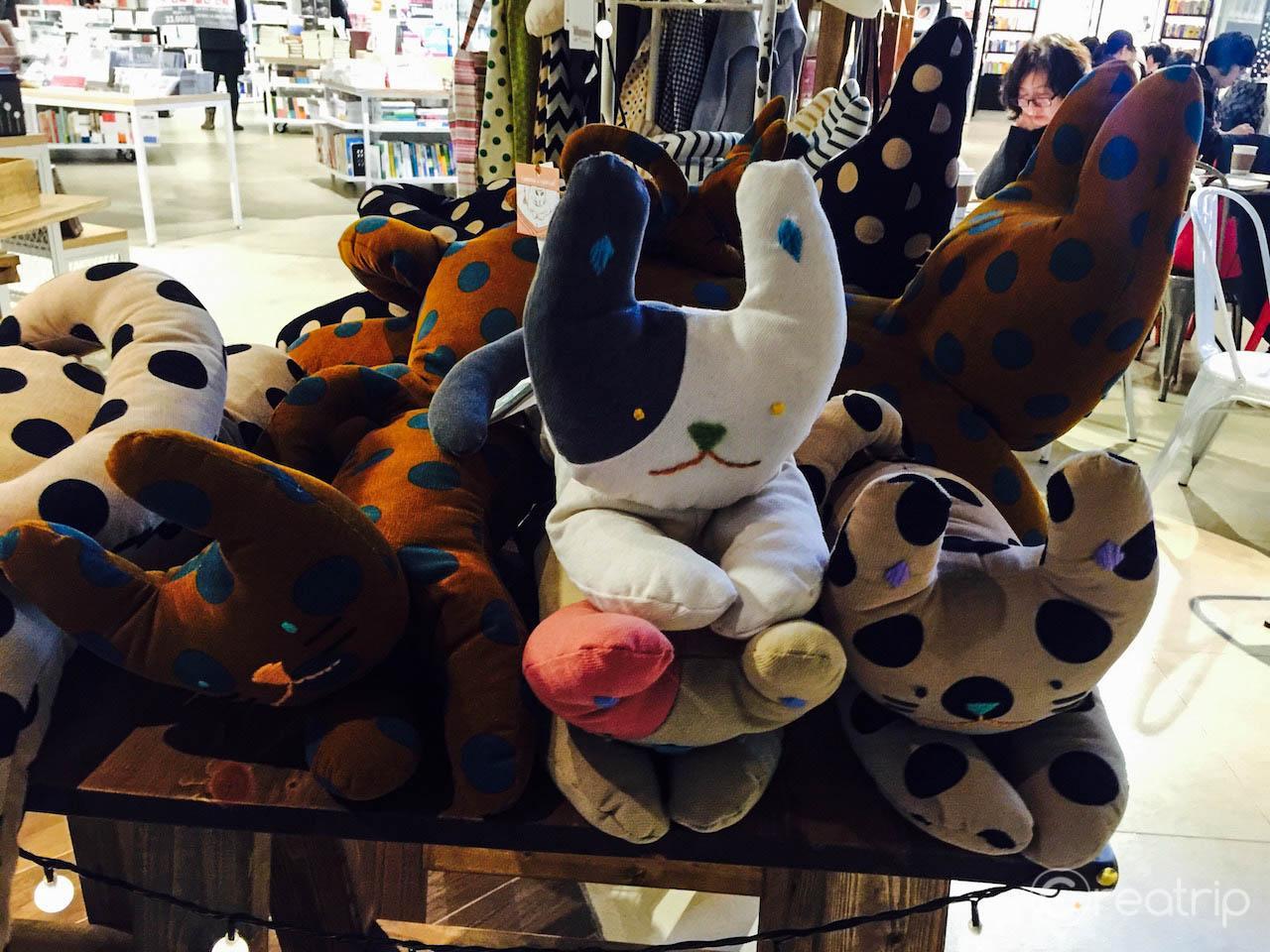 1898 Plus souvenir store in Seoul's Myeong-dong district offers fun for all ages.