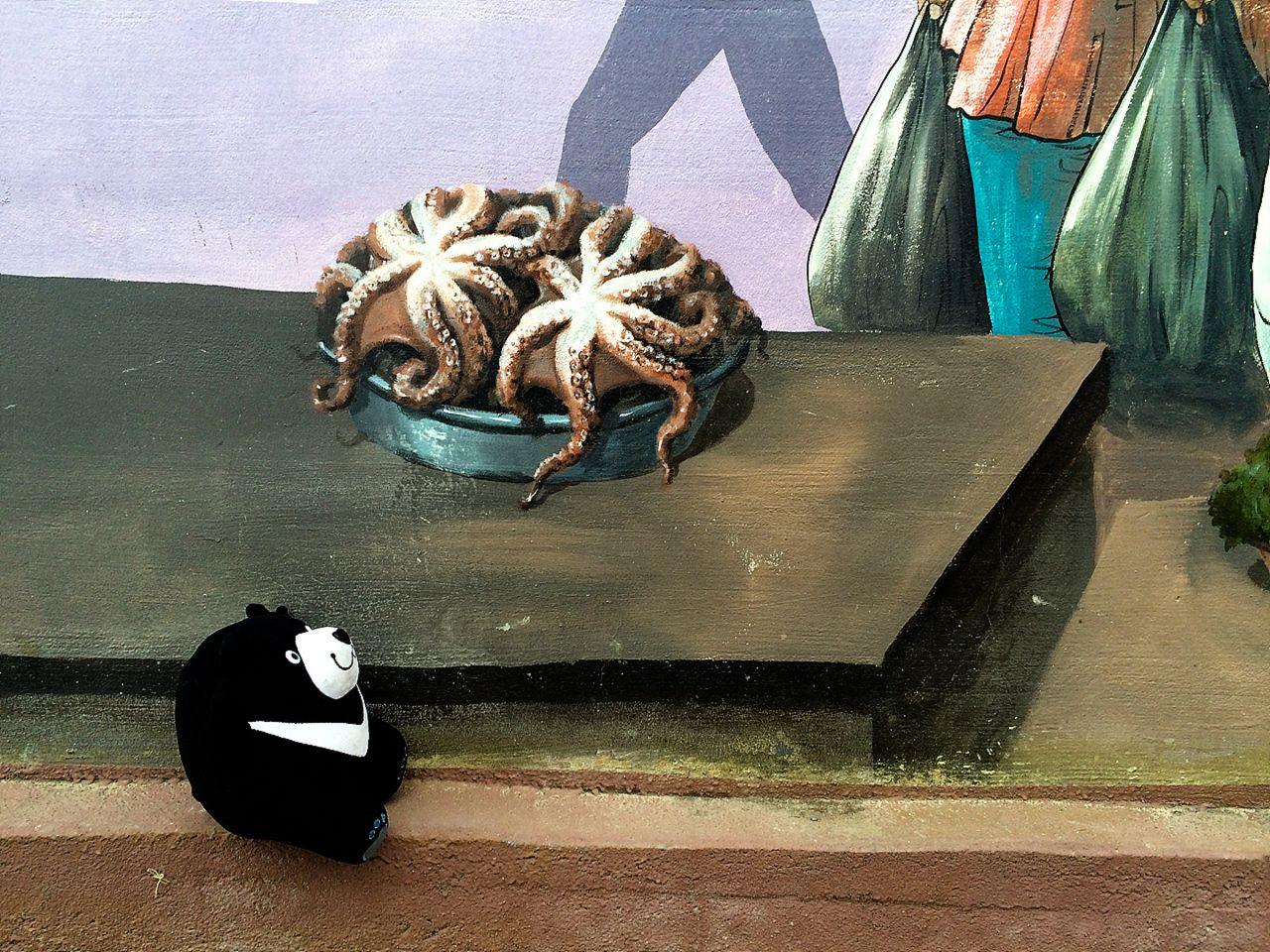 organic environmental artwork featuring wood, metal, and plant elements at the picturesque Ga-Deok Island Village in Korea.