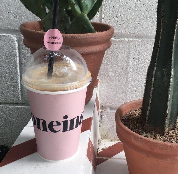 Innenraum des Cafés