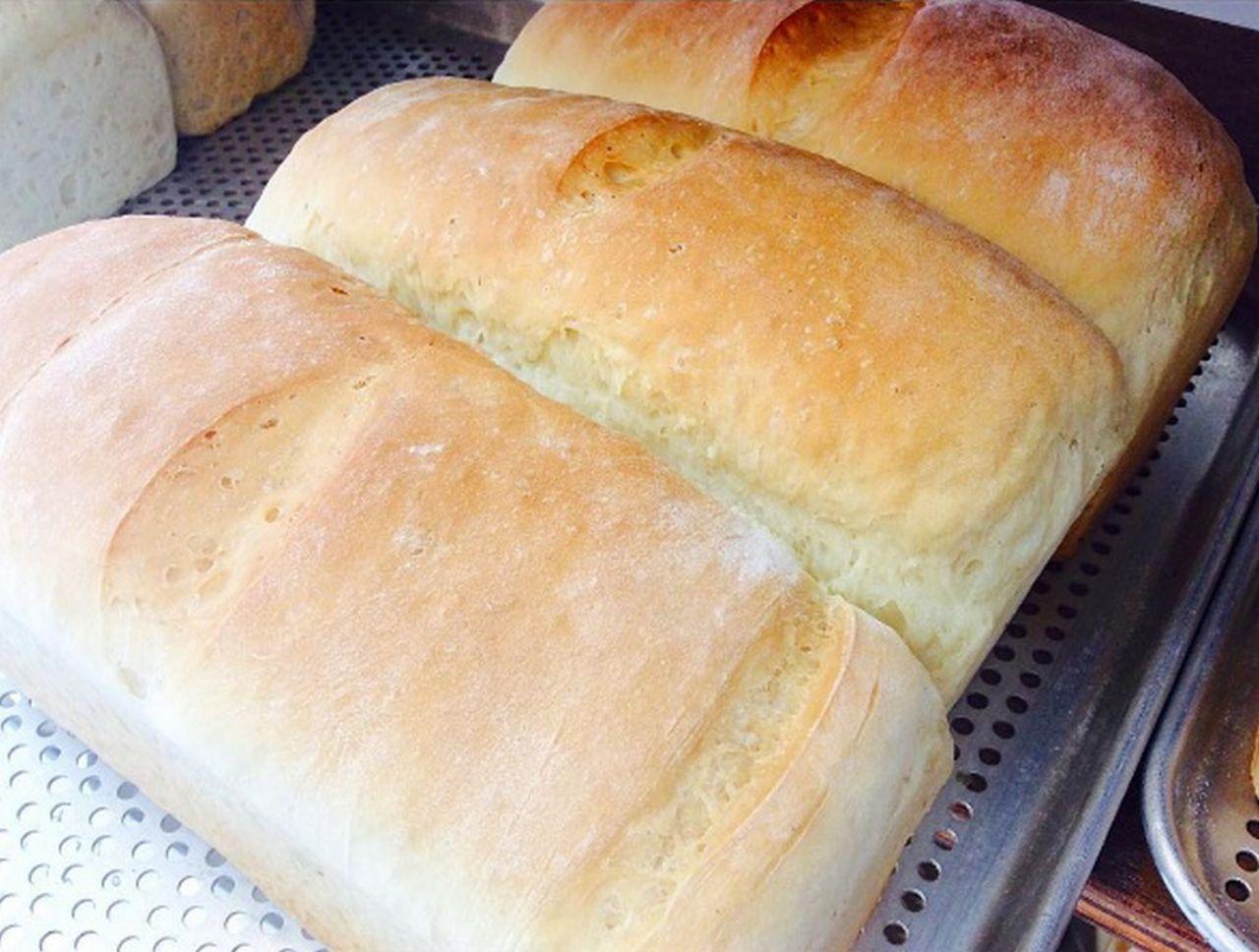 Freshly baked Korean staple food, MiSo bread made with baker's yeast, perfect for a delicious snack or as a part of a meal.