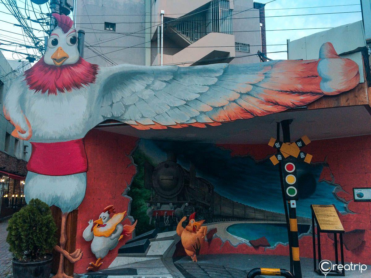 Дэгү энхтайвны захын тахианы махны гудамж image 6