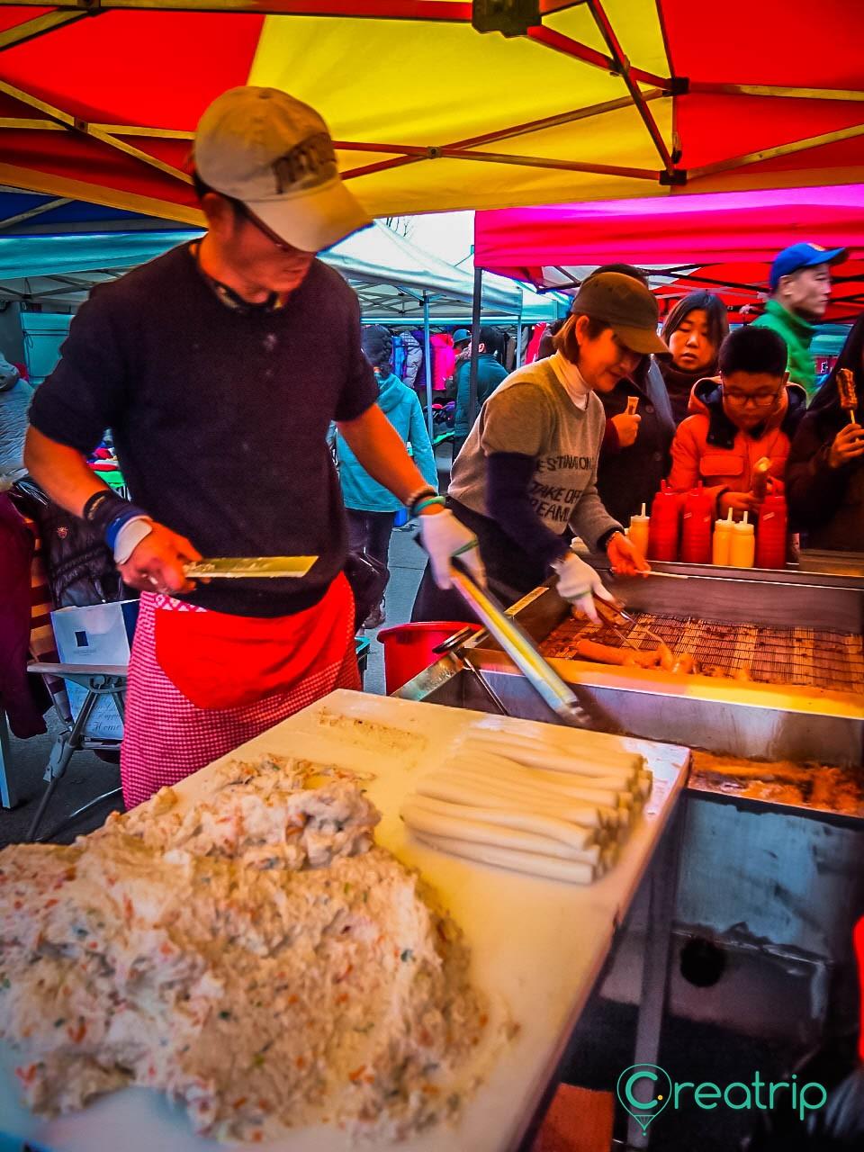 Букпён, горячий бар 3