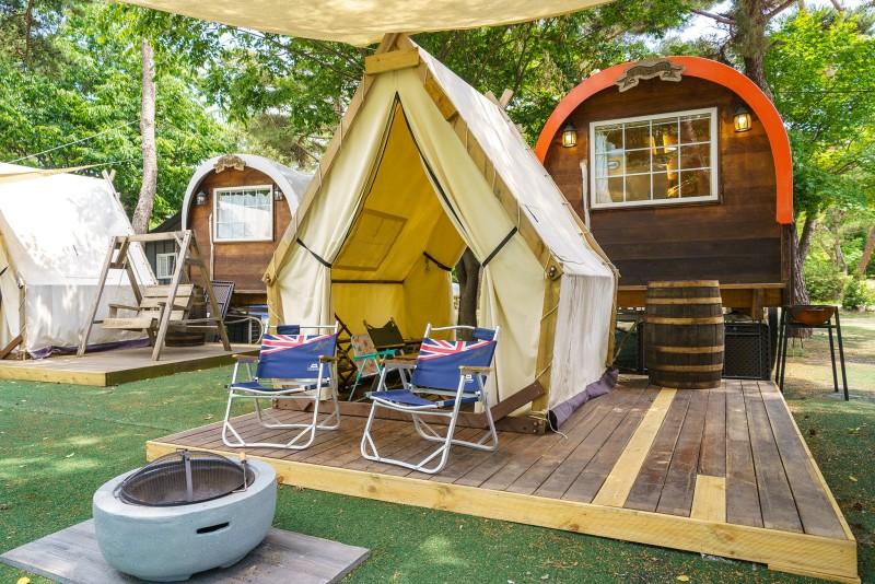Pocheon Pine Tree Glamping Poolvilla-5