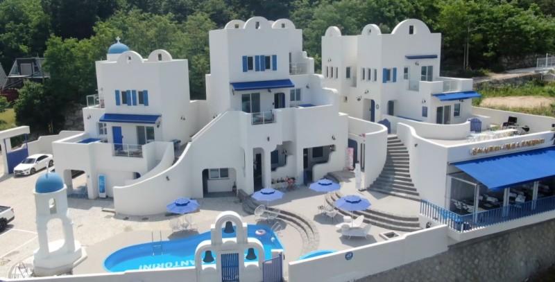 Ganghwa Island Eunha Santorini Pool Villa Pension